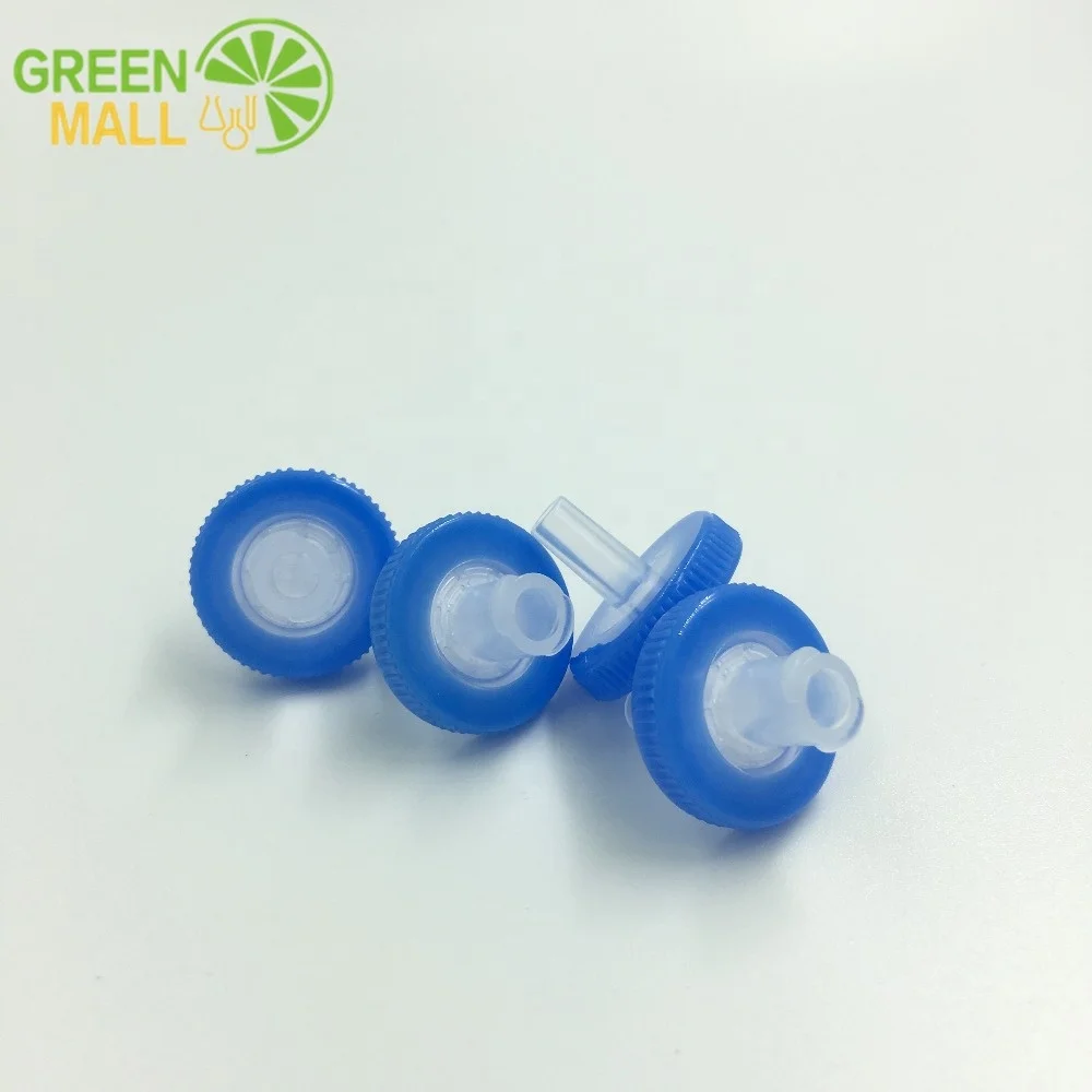 Lab use 13mm 0.45/0.22um MCE luer lock disposable nonsterile  syringe driven filters Laboratory filters Laboratory filters