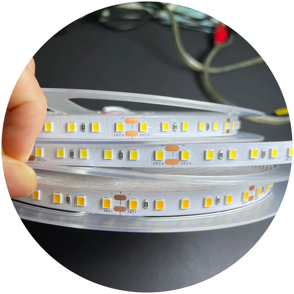Гибкая ленточная лента источника света Ra>90 120led/m DC12V DC24V cuttable smd2835 Светодиодная для профиля силиконовой трубки alu