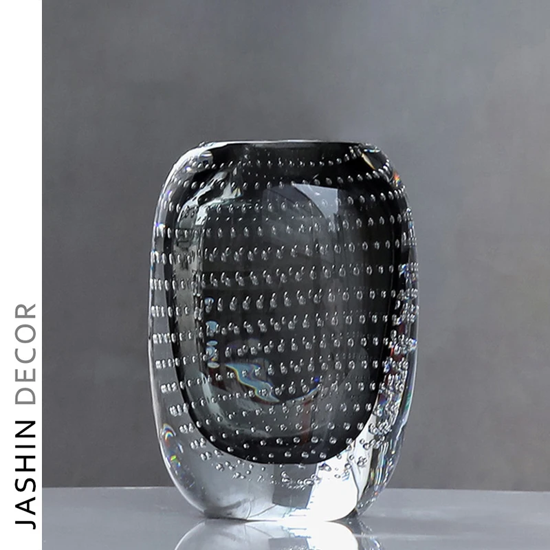 Wedding Decoration Hand Blown Restaurant Table Floor Flower Tall flared top Clear Glass Vases