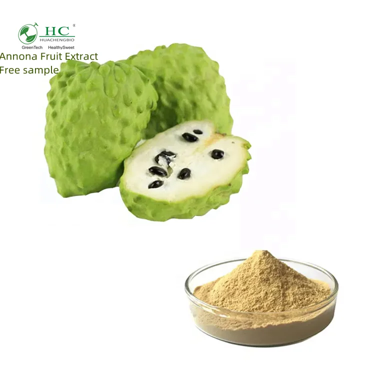 Лучшее качество оптовые поставки 100% чистый экстракт Annona Muricata L Graviola порошок