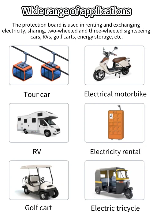 LFP/LTO battery bms 1s 12V 24V 36v 48V 4S 8S 16S 200A 250A 300 a protection board LiFePO4 400a high current lifepo4 bms