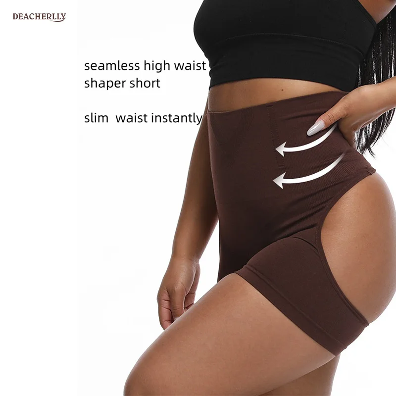 High Waist Hip Butt Lifter Short Booty Booster Lift Hip Seamless Control Tummy Shapewear Panty