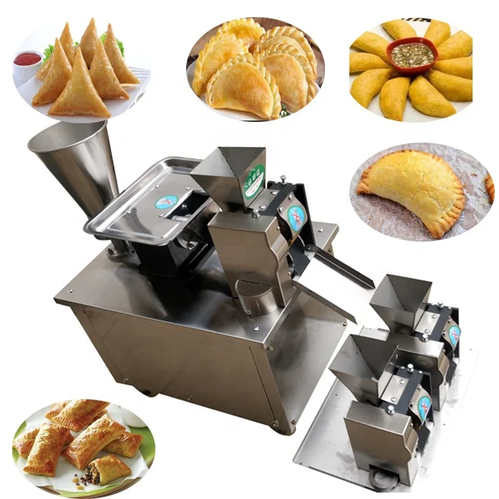 110v 220v USA Canada Factory low price Automatic Punjab Samosa making Machine to India Dumpling Empanada Pierogi Equipment