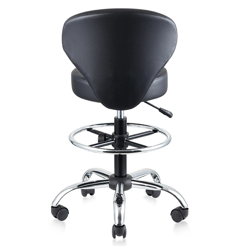 
OEM height back adjustable swivel staff drafting bar stool chairs 