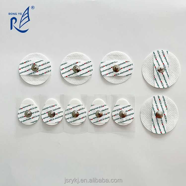 Disposable ECG Electrodes ECG Electrode Button