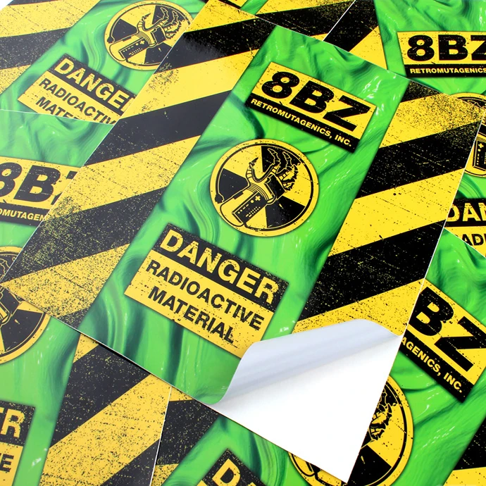 Glossy Die Cut Shape Wholesale Vinyl Custom Car Painting Decal Sticker