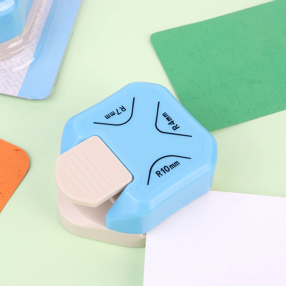 Mini Paper Corner Hole Punch 3 in 1 Corner Rounder Punch for DIY Using