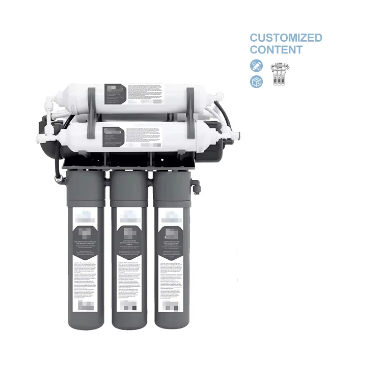 [NW-RO50-NP35] 7-ми ступенчатый под раковиной Тип слабых воды при помощи обратного осмоса фильтр