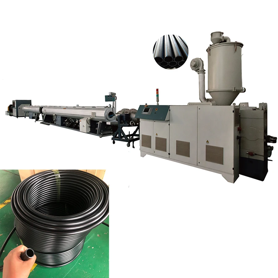 16-63mm Plastic Pipe Machine PE Water Pipe Extrusion Line Single Screw Extruder HDPE Pipe Production Line