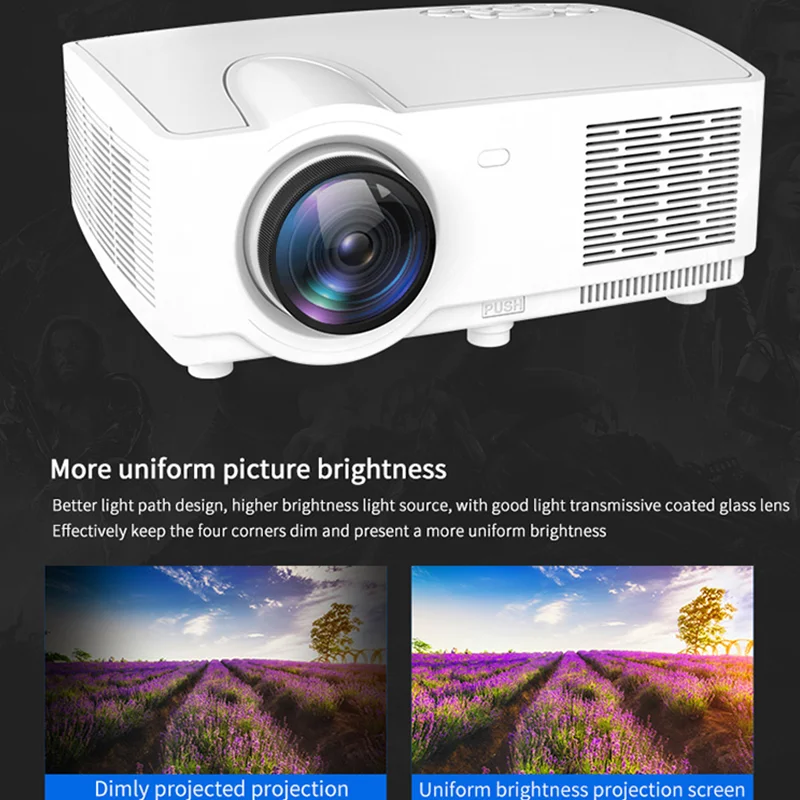 J11 Home cinema 1280x720p led lcd android wifi projector shenzhen factory