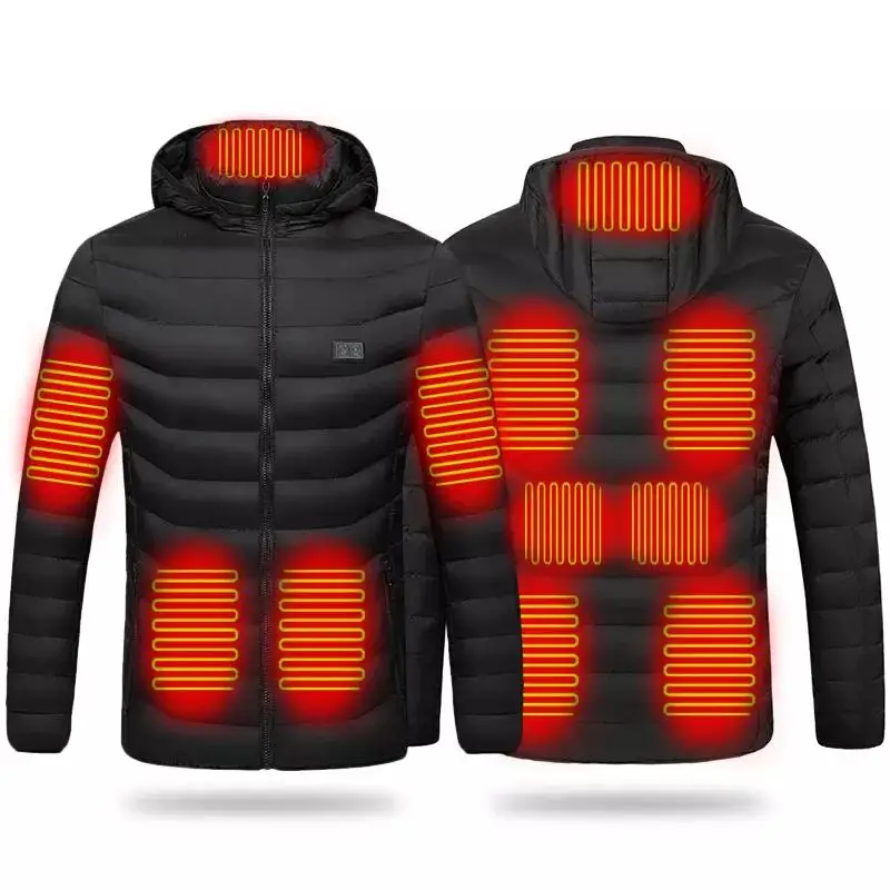 Зимняя водонепроницаемая термокуртка с подогревом и Usb-портом 5 В