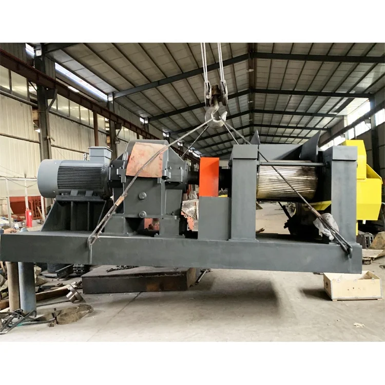 Waste car tire recycling plant tyre grinder for making tire rubber powder