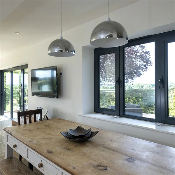 AS2047 TOMA Aluminum Alloy Frame Sliding Window Low-e Glass Stainless Steel Screen Fixed Horizontal Slide Window Lock Handle Key