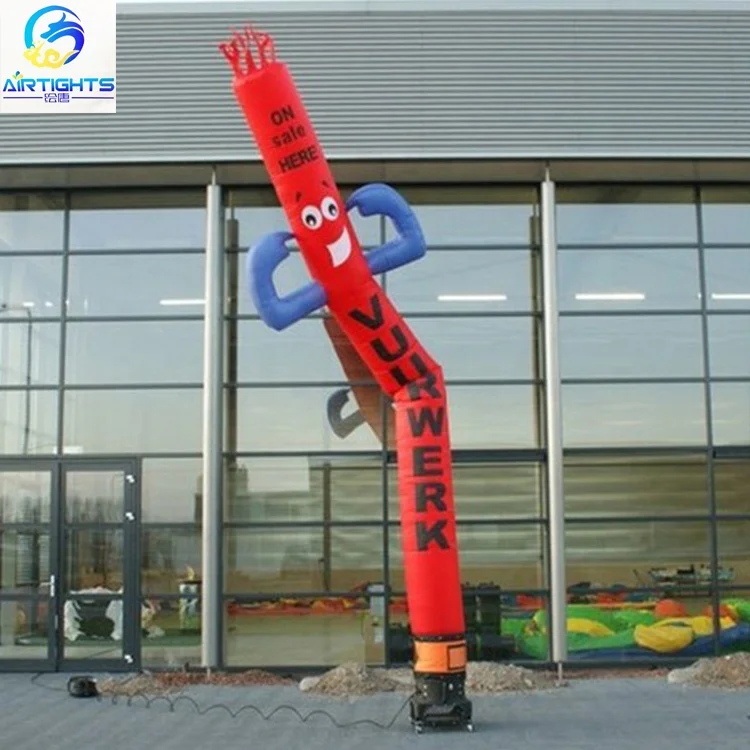 Decorative air man dancer custom printing inflatable disco air dancer