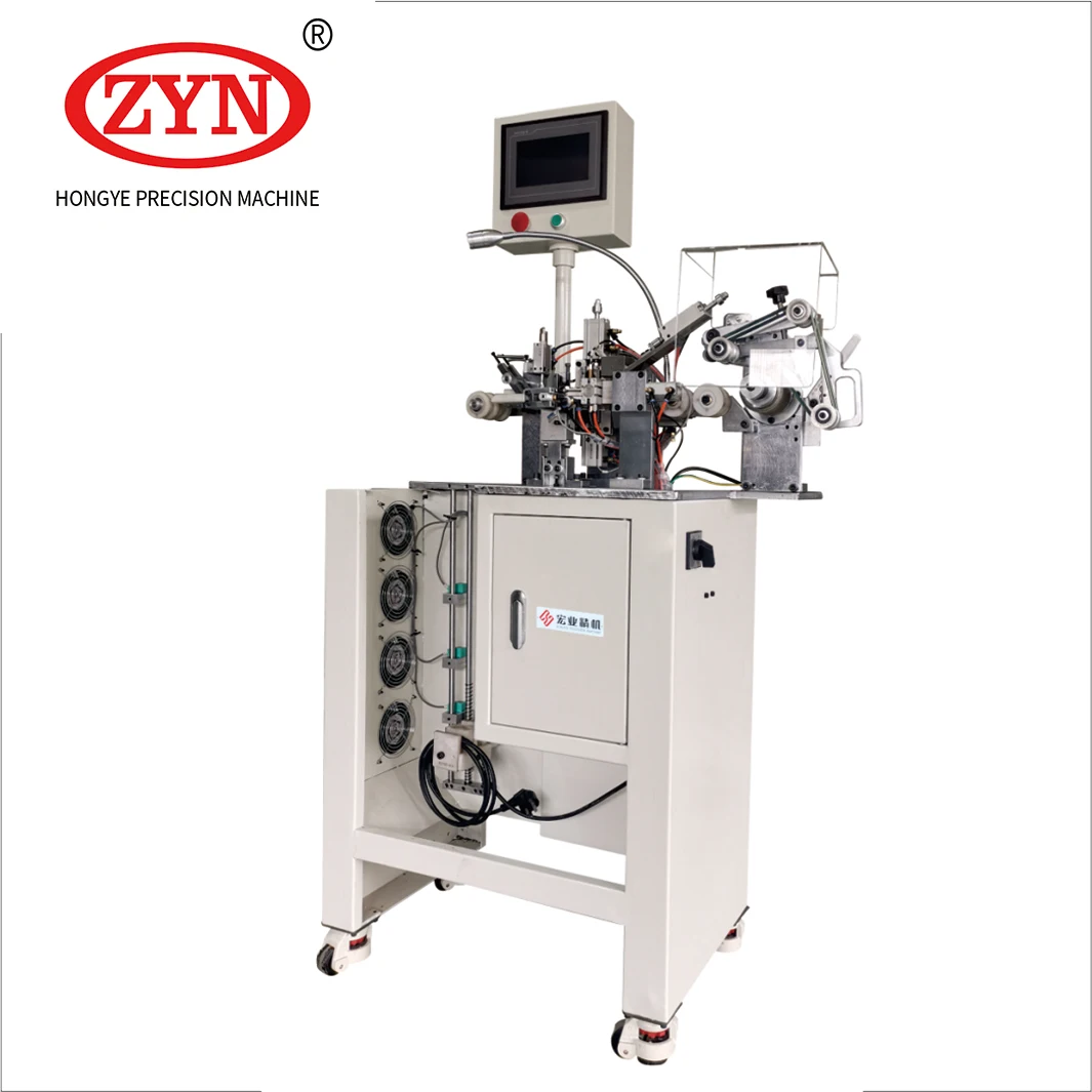 ZYN HY-137-A Auto plastic zipper pin box combine machine fast speed