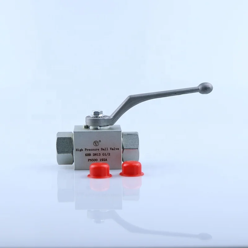 Made In China 1/4inch KHB Steel Control Hydraulic High Pressure Ball Valve