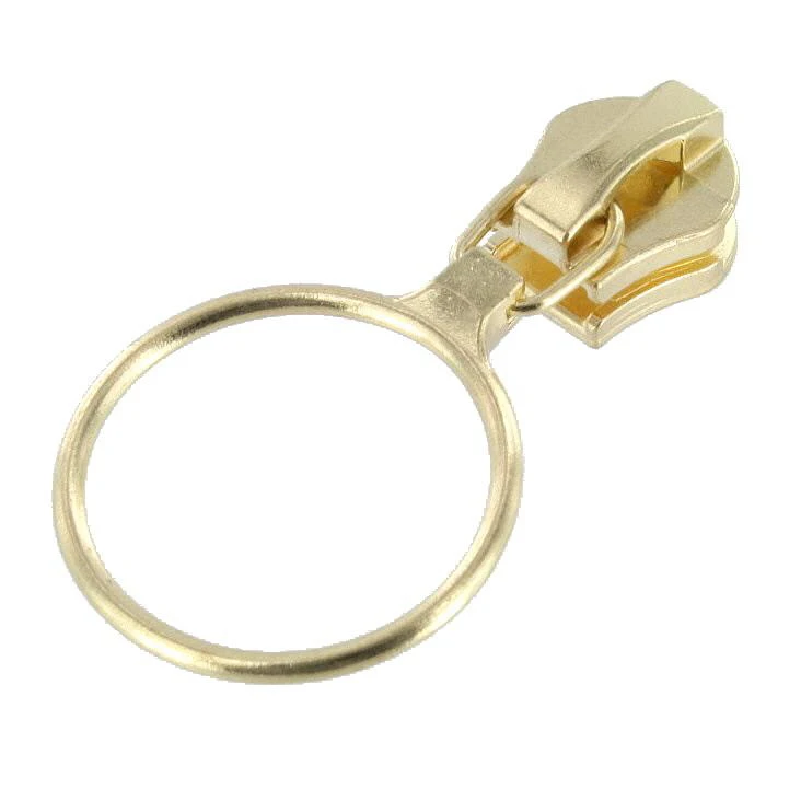 Good Price Factory Direct Supply Ring slider zipper Ring Zipper Puller Pull
