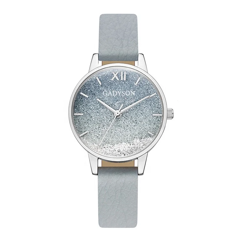 GADYSON brand stock high-end fine grain Piller scale display ladies quartz watch