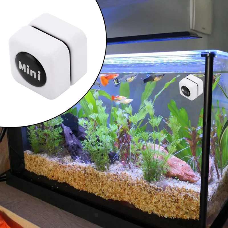 Wholesale OEM Magnetic Aquarium Fish Tank Cleaner Fish Tank Glass Algae Scraper Glass Cleaner Scrubber Floating Clean Brush