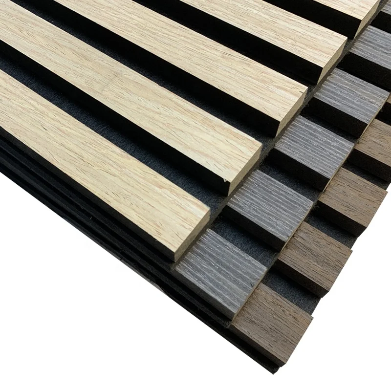 Manufacturers Direct Selling Soundproof Wooden Slat Acoustic Panels Akupanel For Soundproofing And Decorating