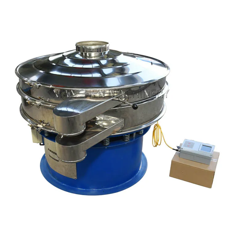 Circular Ultrasonic sieve 250 micron dedusting ultrasonic vibration cosmetic powder sieves stainless vibrator sieve