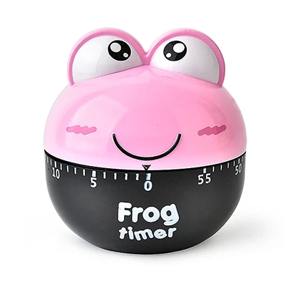 
Cartoon Frog Timers Mechanical Kitchen Cooking Timer Manual Timer 