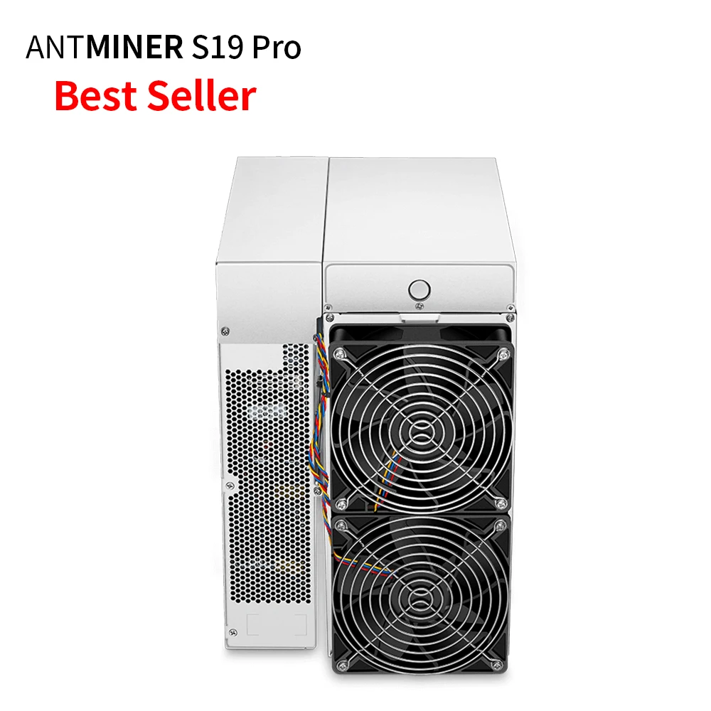 2021 Bitmain Antminer S19 Pro 110Th Miner 3250W машина для майнинга биткоинов pro