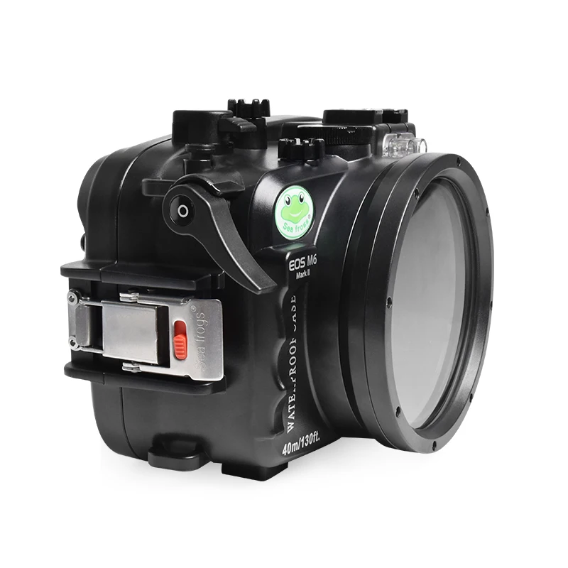 Seafrogs водонепроницаемый чехол для дайвинга 40 м/30ft Canon M6 MarkII с объектива USM EF и EF-M объектив