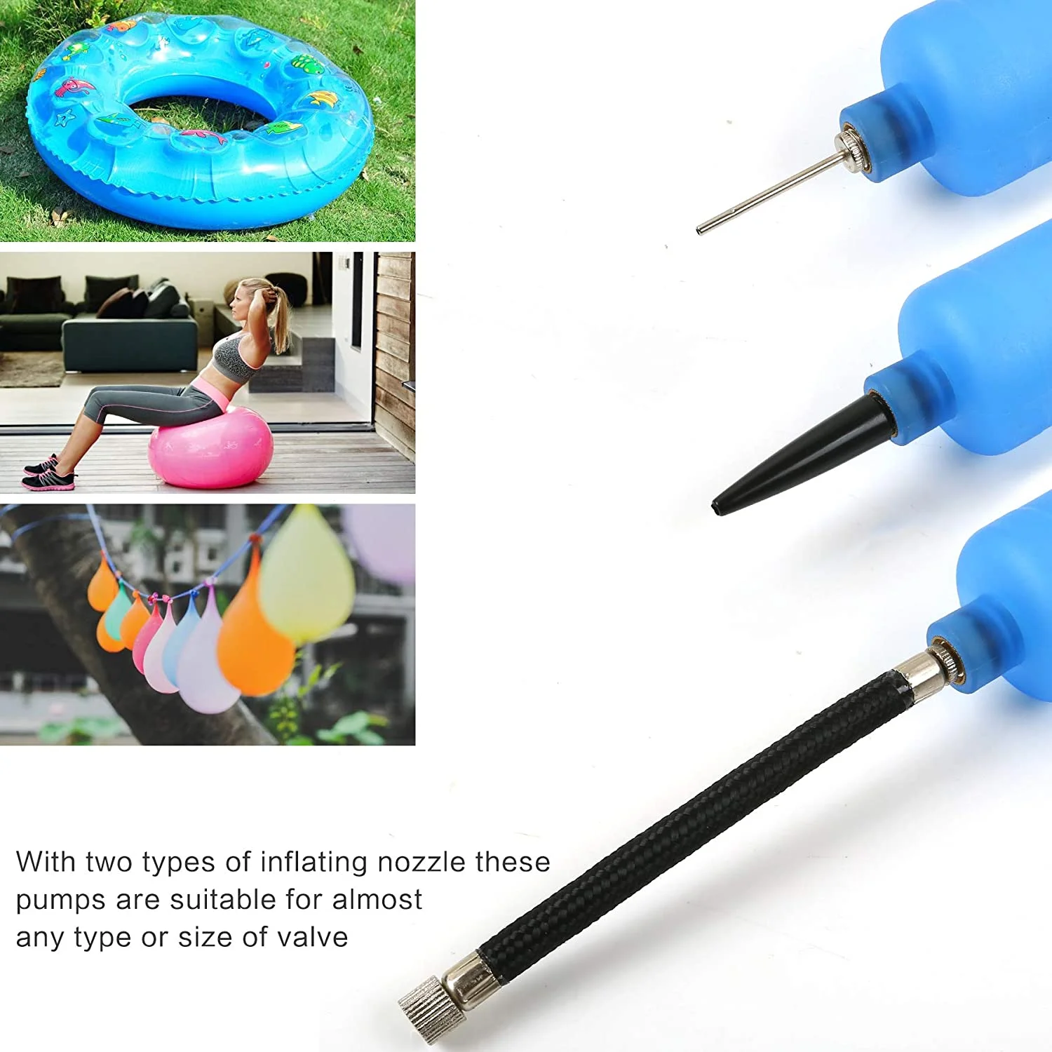 Portable Multi-sport Ball Inflation Pump Fast Handheld Sports Accessory for Convenient Ball Inflation