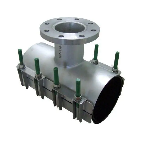 pipeline non-stop working water leak quick repair clamp muti-fuction gear ring grip stainless steel SS304