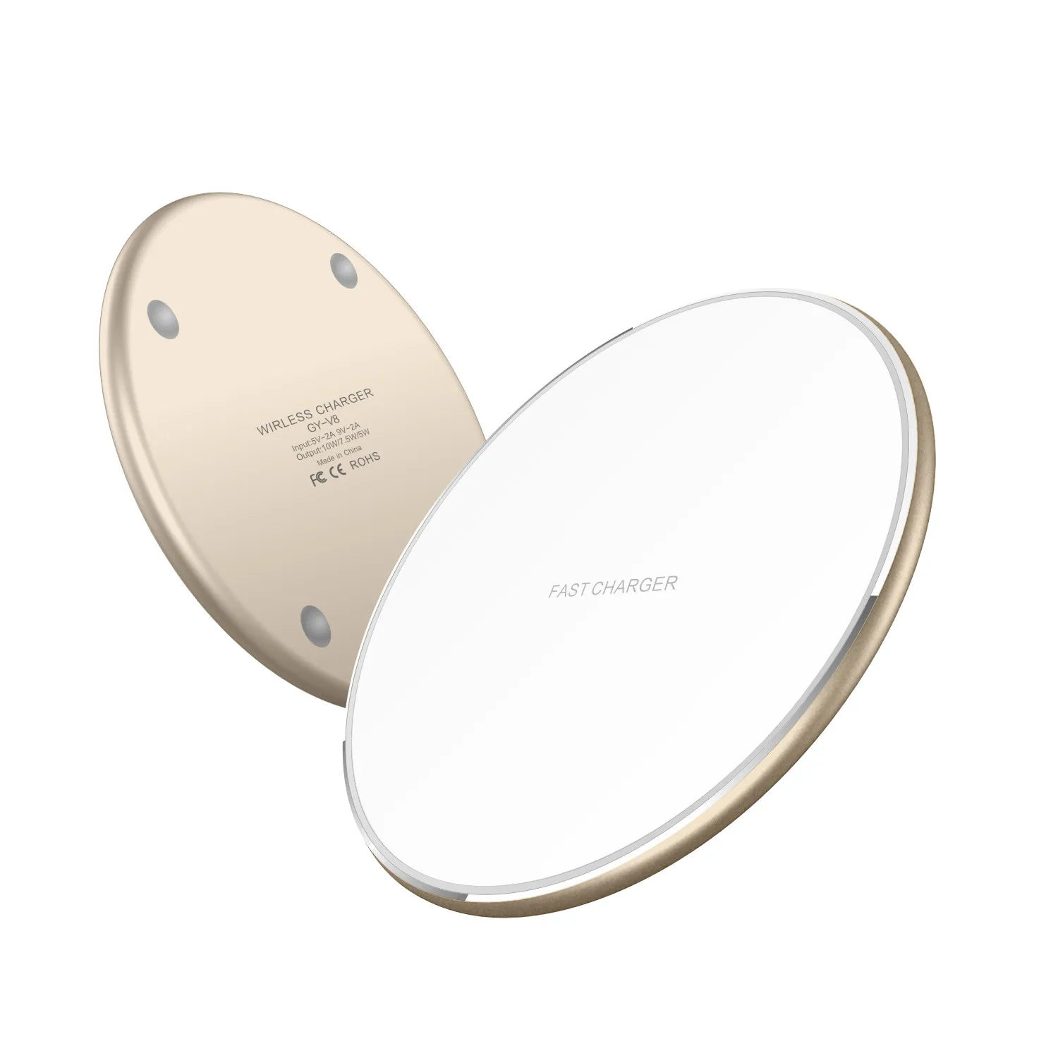 
Atmosphere Lamp Effect wireless mobile phone fast charger for iphone 