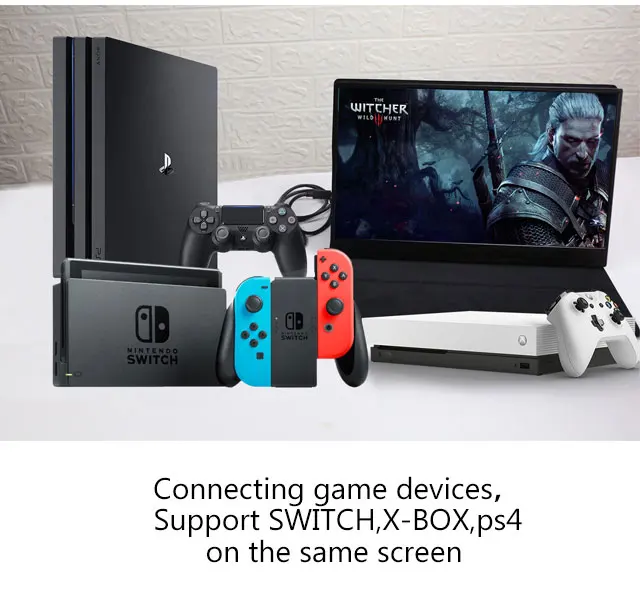 
Best monitor one line split screen mobile phones good gaming 1080p touch screen monitor for usb c devices 