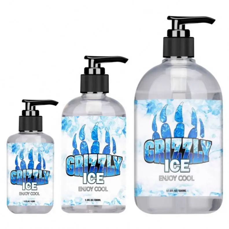 Brown Bear Claws Sperm Ice Hot Oral Sex Personal Lubricant Water Based With 120/280/500 Ml