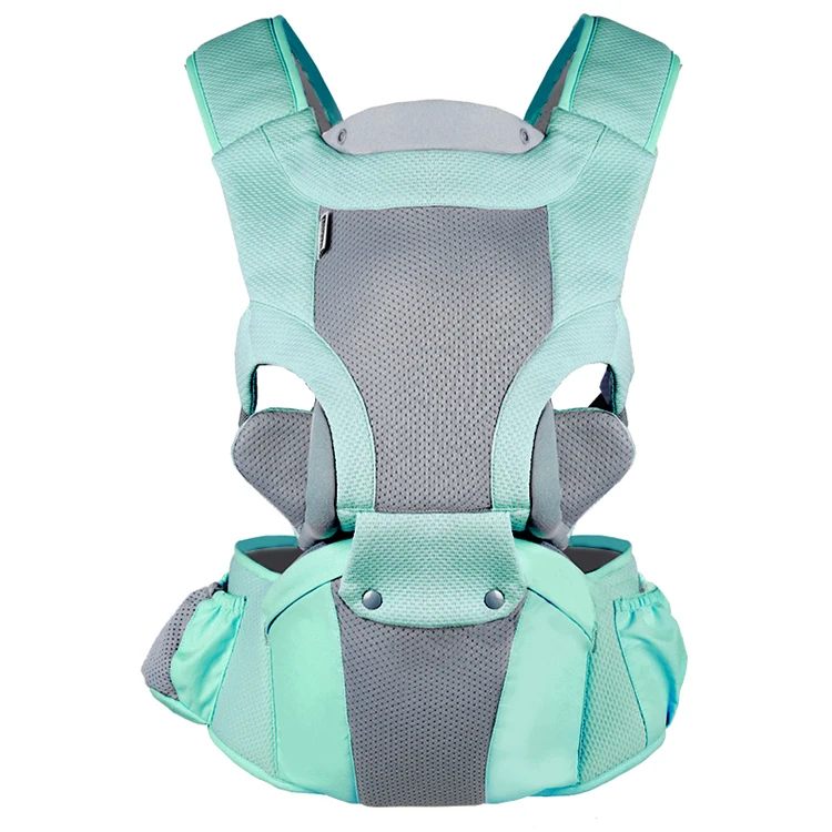 Newest design outdoor popular breathable safety 360 front facing baby sling wrap carrier for travel