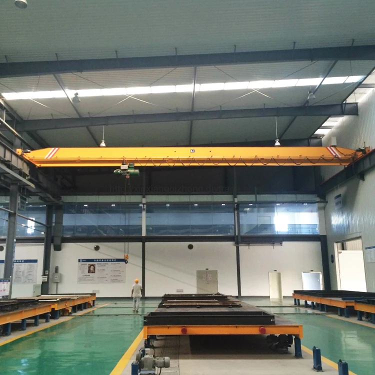 Good standard motor new single girder hoist 15 ton capacity overhead crane