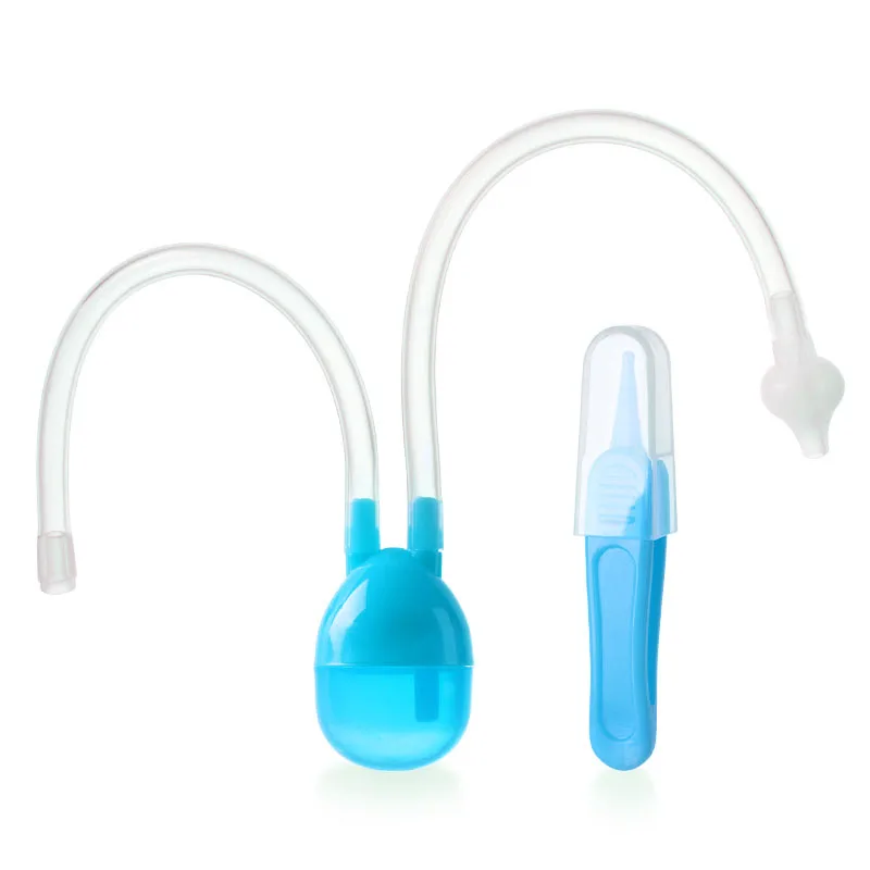 Baby Nasal Aspirator Snot Sucker for Infants, Babies and Kids with Nose Cleaning Tweezer