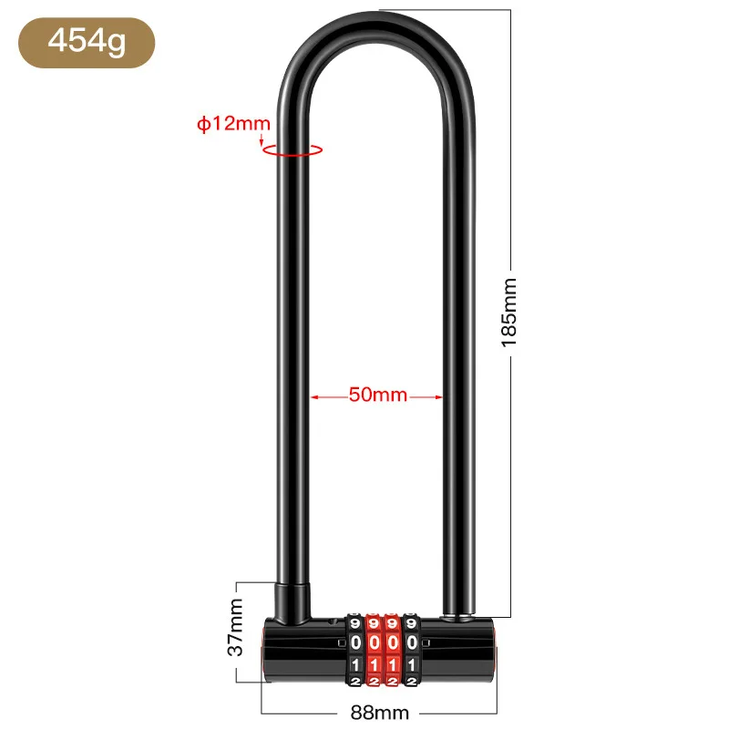 Safe Guard X Bike Seat Lock Compact & Discreet Safeguards Your Bike Saddle from Theft