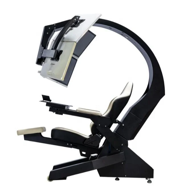 
Luxury lazboy type home office Reclining Zero gravity chair ergonomic IW-320 Gaming chair supports 1 to 5 monitors 