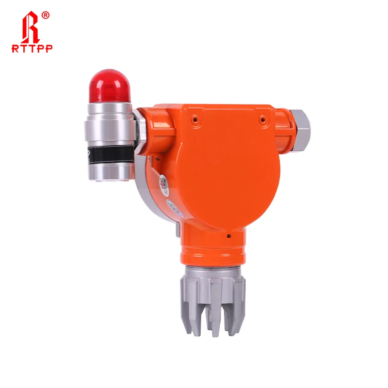 Промышленный фиксированный детектор газа h2 с выходом RS485 4-20 мА