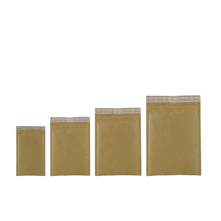 Amecopak biodegradable brown kraft paper envelope honeycomb paper cushion envelope honeycomb envelope bag