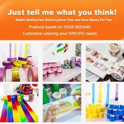 Custom Postage Stamp Washi Tapes 10 designs of Decorative Stamp Stickers for Scrapbooking, Daily life DIY Arts Crafts