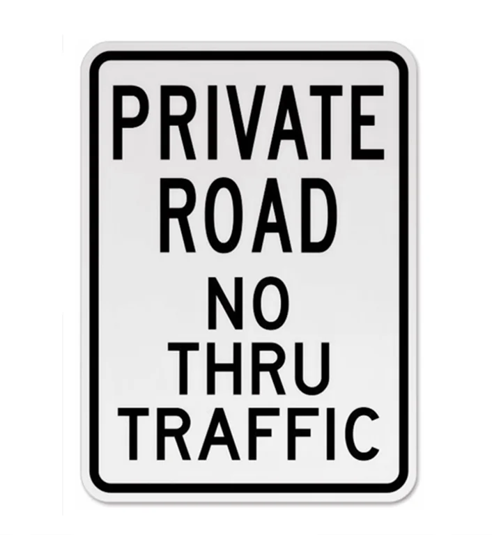 Factory Price Aluminum Reflective Custom Warning Road Board Safety Traffic Sign