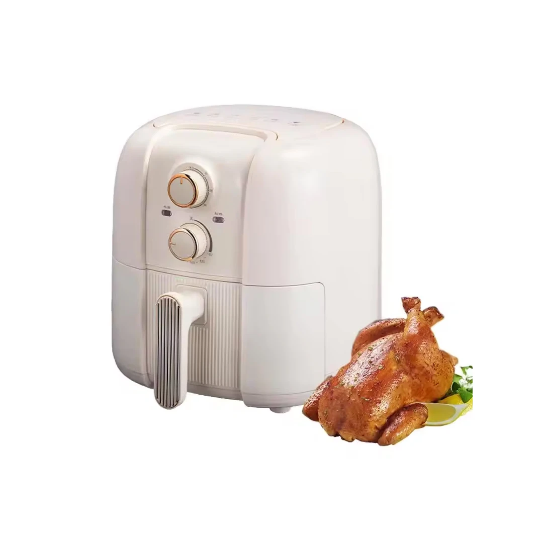 Custom Household 220V 1400W silver crest Air Flyer Fryer Electric 5.0 L Healthy Digital Air Fryer smart Air Fryer