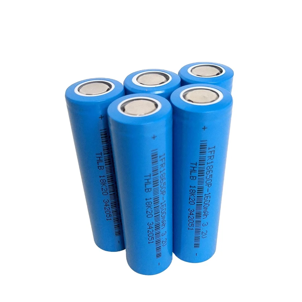 EcoCell 18650 3.2V 1600mAh Lithium Ion Rechargeable Battery, High Cycle & 3-Year Warranty