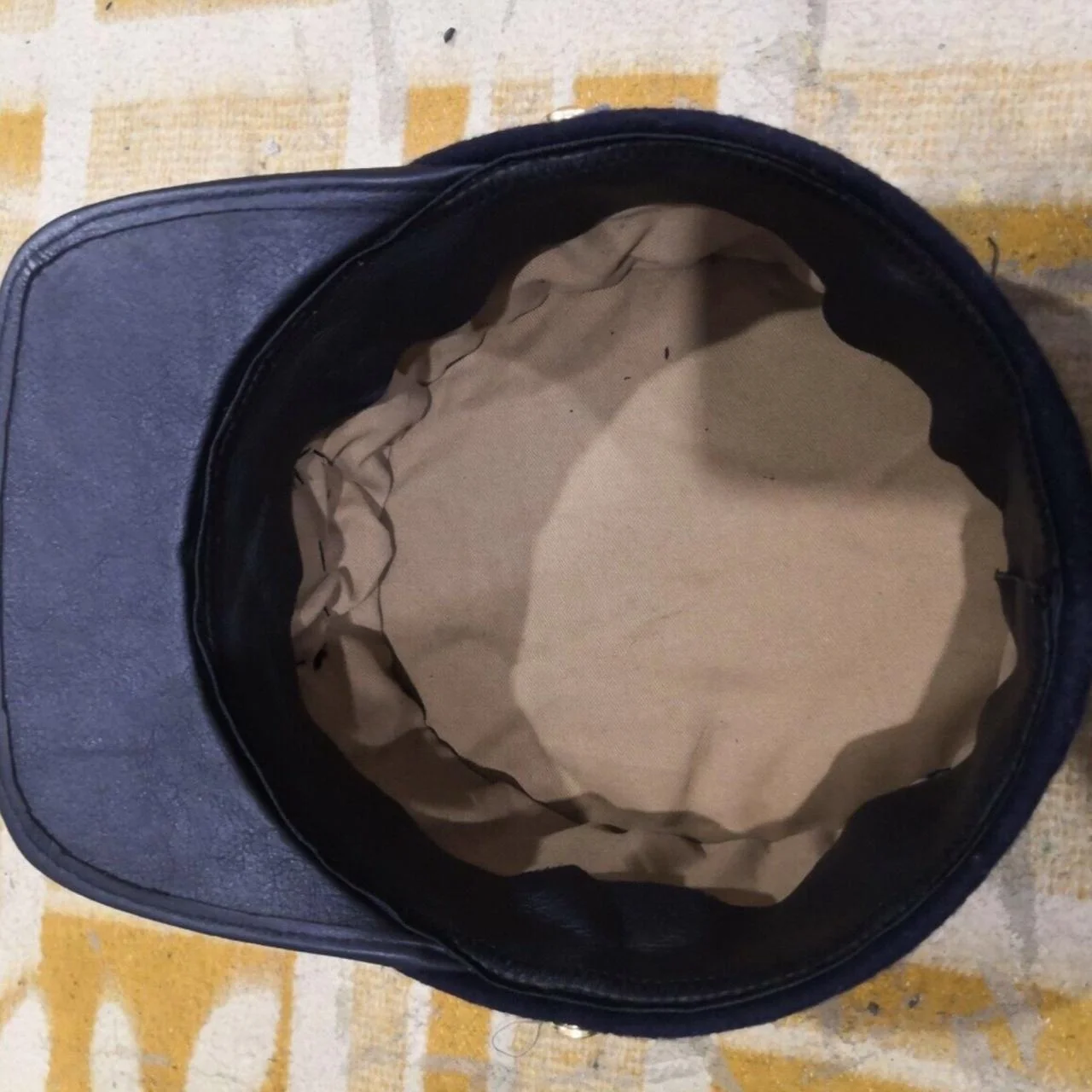 
Civil war us navy officer s visored cap bearing the rank insignia Badge Kepi Military Cap 