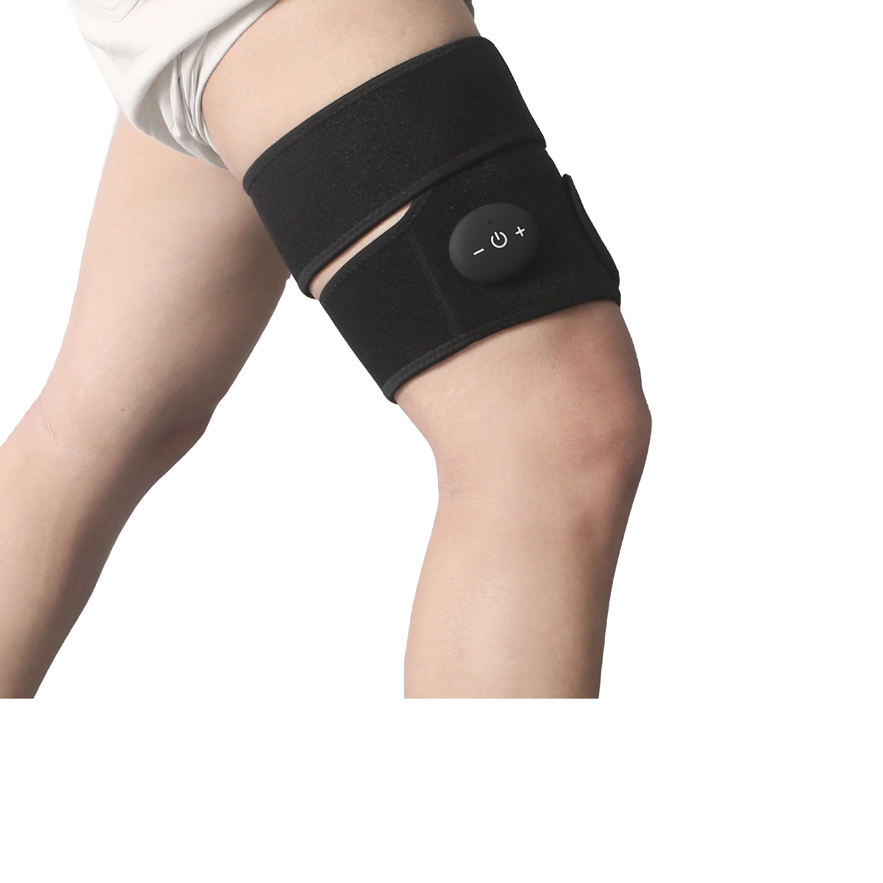 2023 Hot Adjustable Popular Thigh Protector to Promote Blood Circulation OEM Manufacturer EMS tens Leg Brace