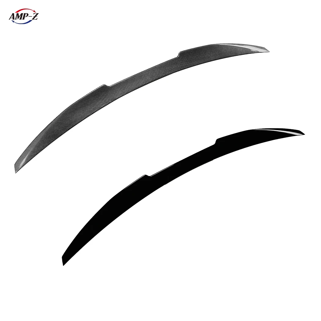 AMP-Z Stinger Gloss Black Plastic Material Rear Trunk Spoiler Auto Body Kits For KIA Stinger 2018+ Car Accessories