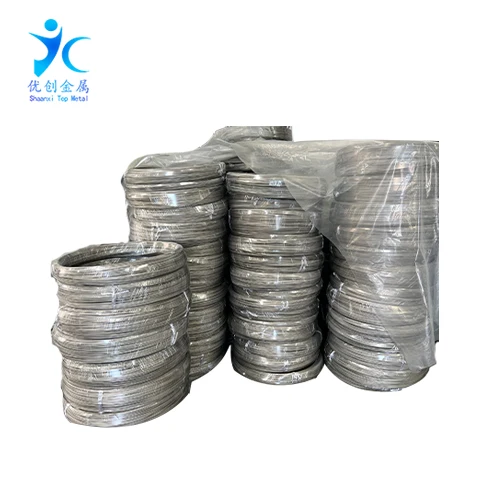 Hot Sale High Quality Gr5 Ti6al4v Titanium Wire for Chemical Industry
