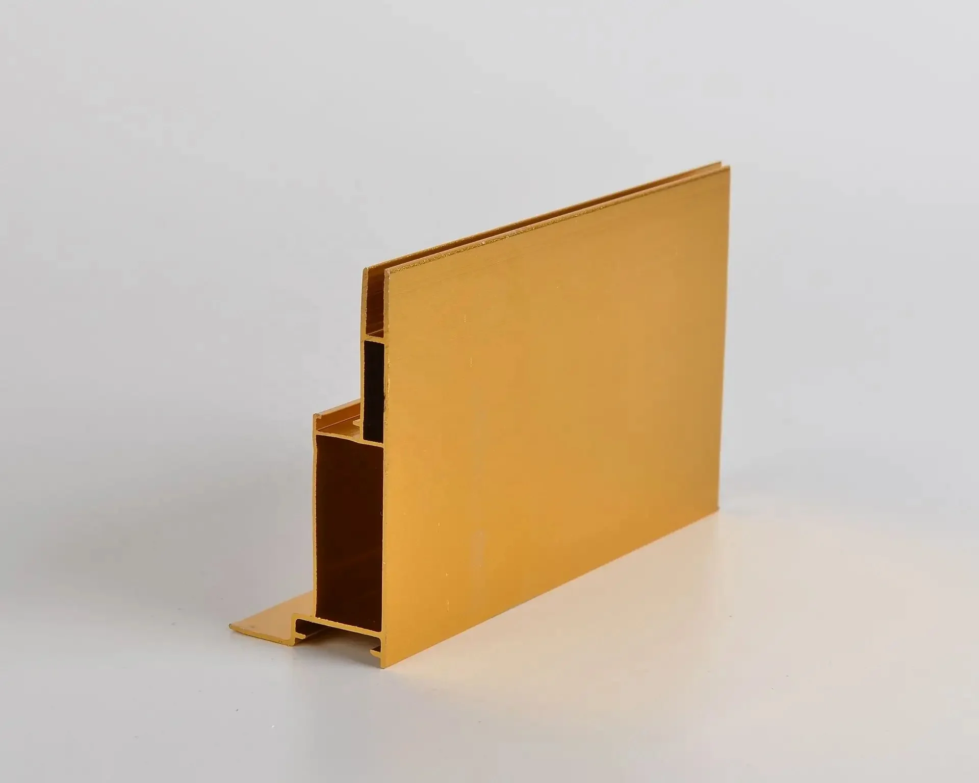 ZHIHAI custom slim led light box frame gold extrusion aluminum profiles led