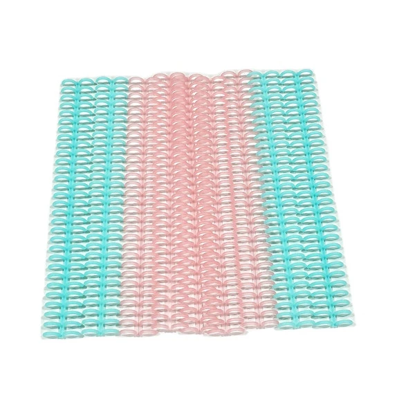 Plastic Snap Binding Ring Strips for Loose Leaf Book Folder